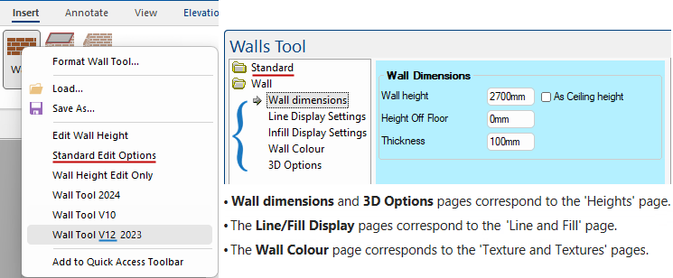 Click to view Wall Tool 2024 introduced with Library v12.004.1.0